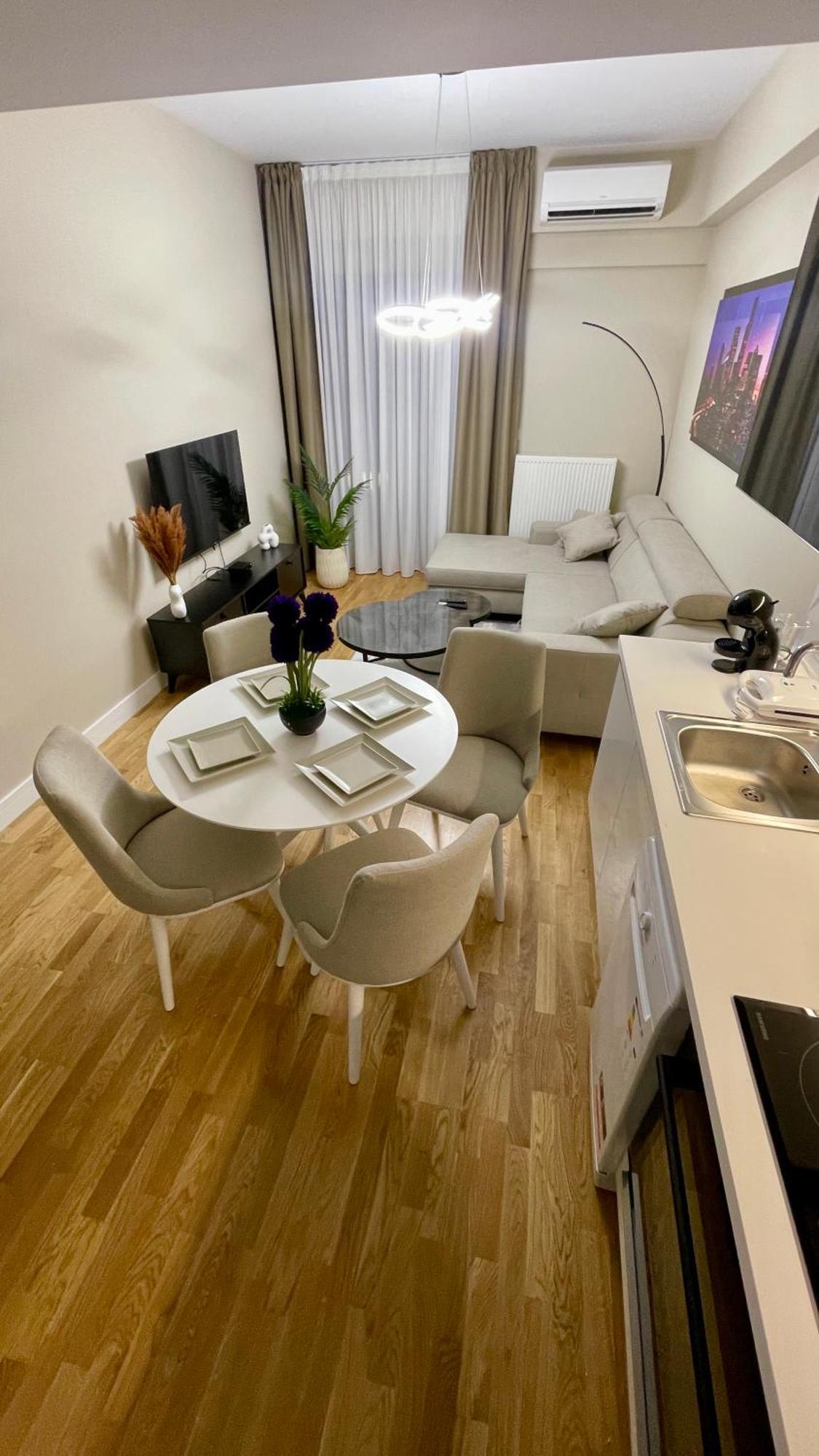 Diamond Of Skopje Luxury Apartment 18Th Floor Exterior foto